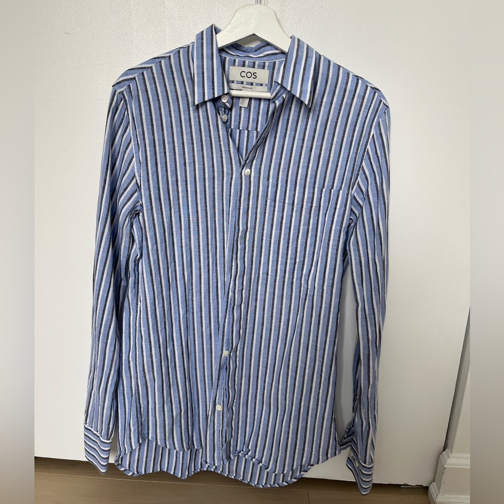COS Men’s Linen Dress Shirt